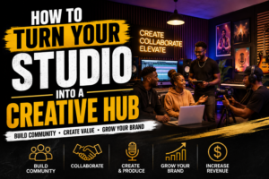 How to Turn Your Studio Into a Creative Hub That Attracts Artists, Brands, and Business Opportunities