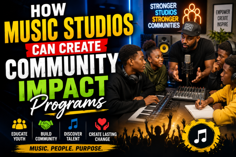 Music Studio Community Impact Programs