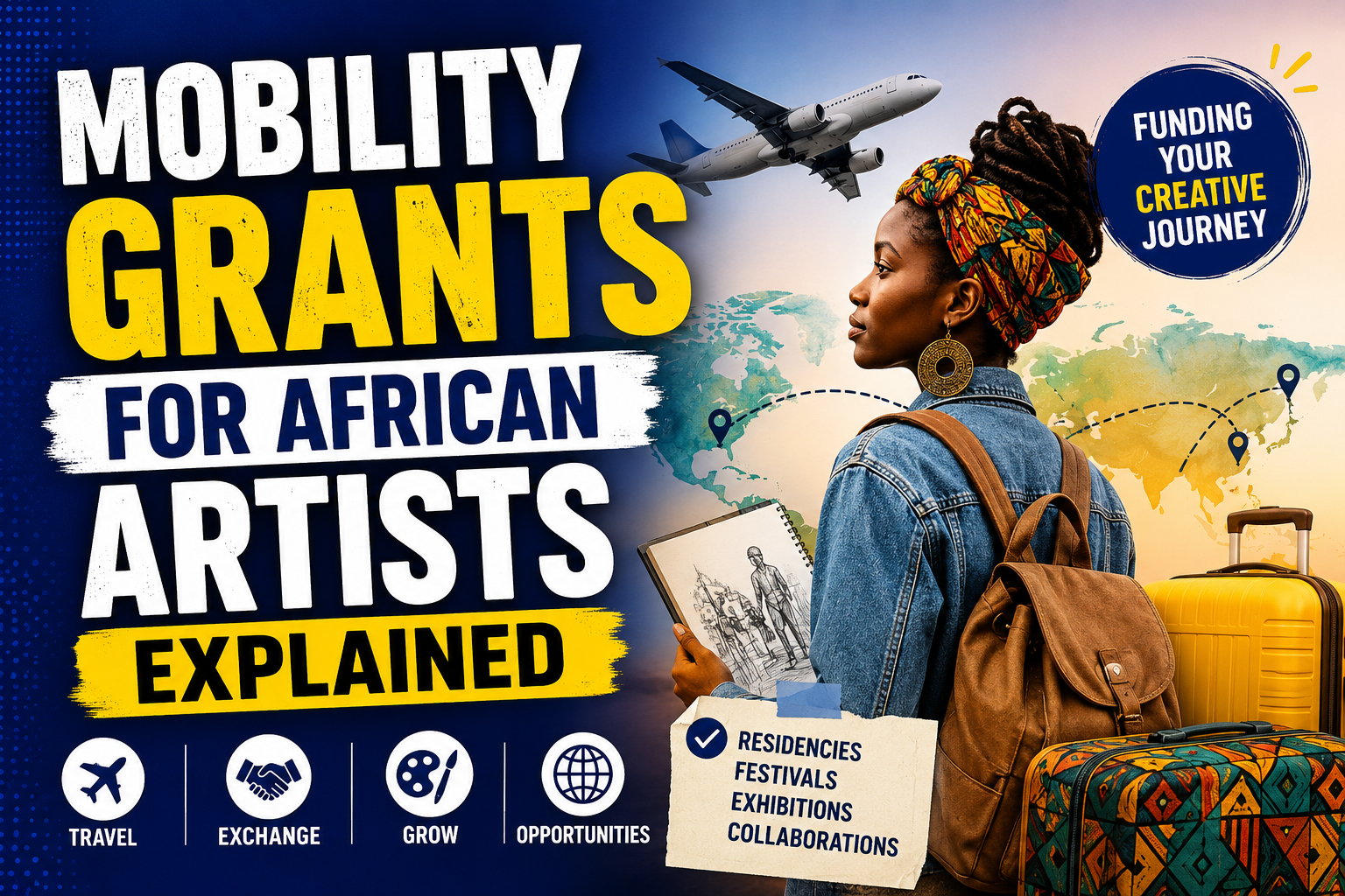 Learn how mobility grants for African artists work, who qualifies, where to find funding, and how to submit stronger applications for international opportunities.