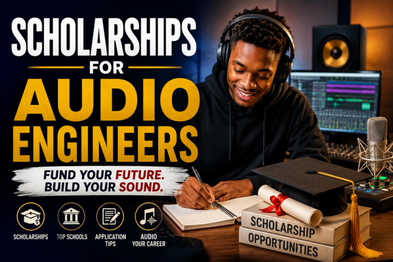 Scholarships for Audio Engineers