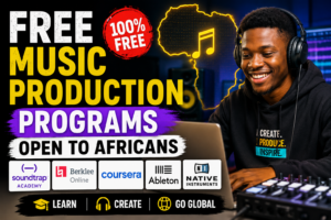 Free Music Production Programs Open to Africans