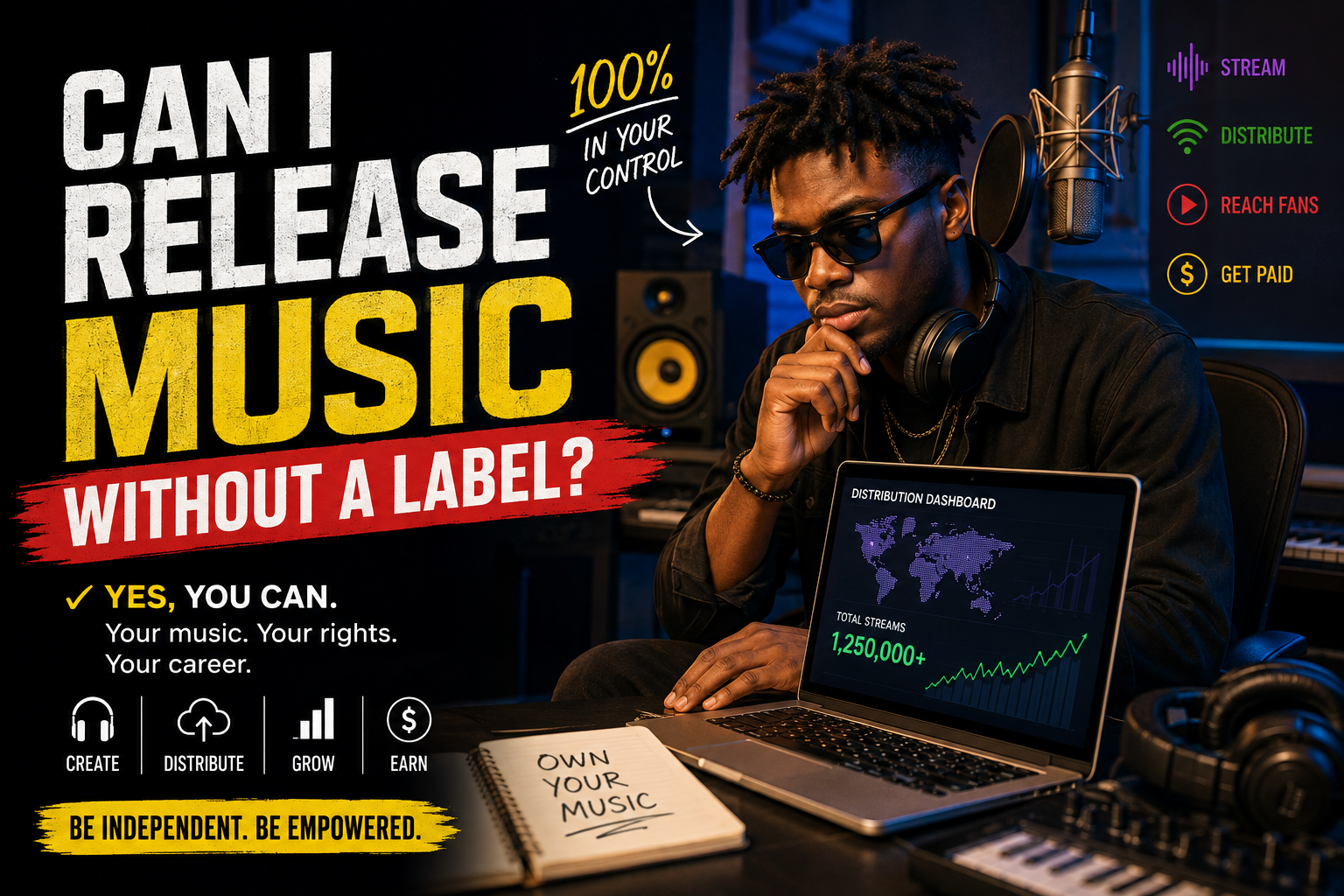can I release music without a label