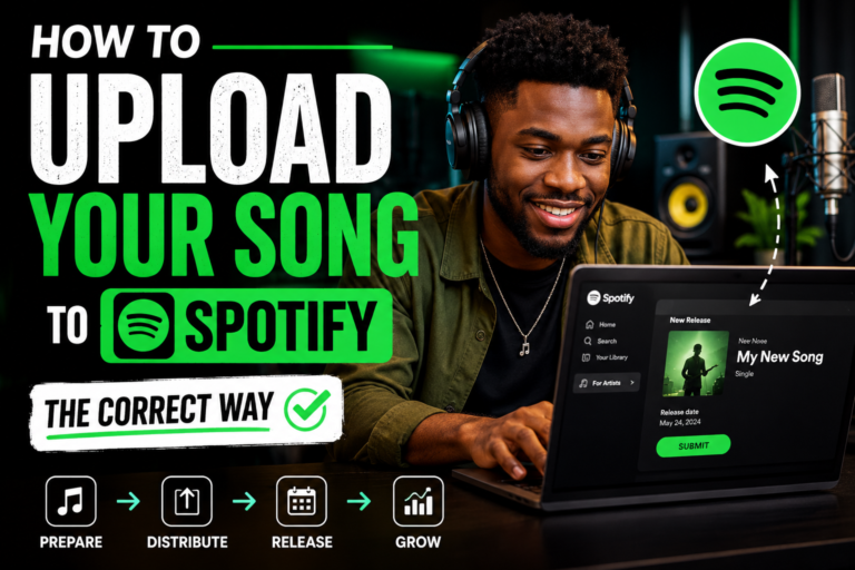 How to upload your song to Spotify using a music distributor